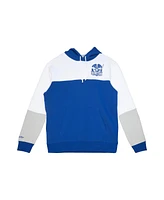Mitchell & Ness Men's Royal Hampton Pirates Fusion Fleece 2.0 Pullover Hoodie