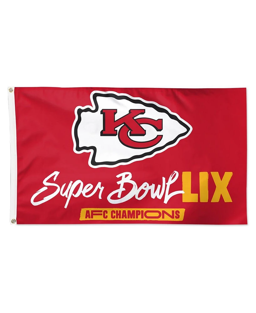 Wincraft Kansas City Chiefs 2024 Afc Champions 3' x 5' Single-Sided Deluxe Flag