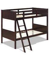 Wooden Bunk Beds Convertible into 2 Individual for Flexible Kids' Room Setup