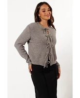 Petal and Pup Women's Wilde Bow Front Cardigan