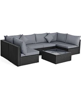 7-Piece Sectional Sofa Set for Living Room Comfortable & Stylish Furniture