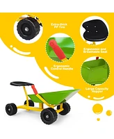 Kids Ride-On Sand Dumper with 4 Wheels Durable and Fun Toy for Outdoor Play