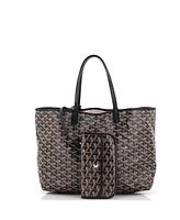 Pre-Owned Goyard Pm Saint Louis Tote Claire Voie Coated Canvas