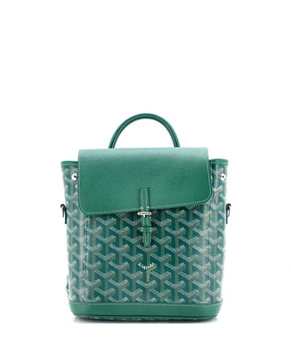 Pre-Owned Goyard Mini Alpin Backpack Coated Canvas