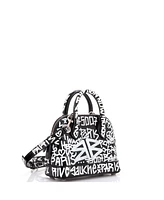 Pre-Owned Balenciaga Xxs Logo Ville Bag Embossed Leather