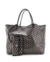 Pre-Owned Goyard Gm Saint Louis Tote Coated Canvas