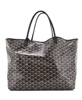 Pre-Owned Goyard Gm Saint Louis Tote Coated Canvas