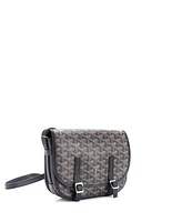 Pre-Owned Goyard Pm Belvedere Messenger Bag Coated Canvas