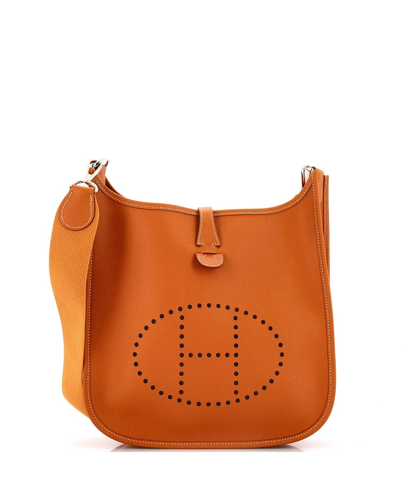 Pre-Owned Hermes Pm Evelyne Bag Gen Ii Epsom