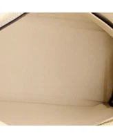 Pre-Owned Hermes Kelly 28 Handbag Light Clemence with Gold Hardware