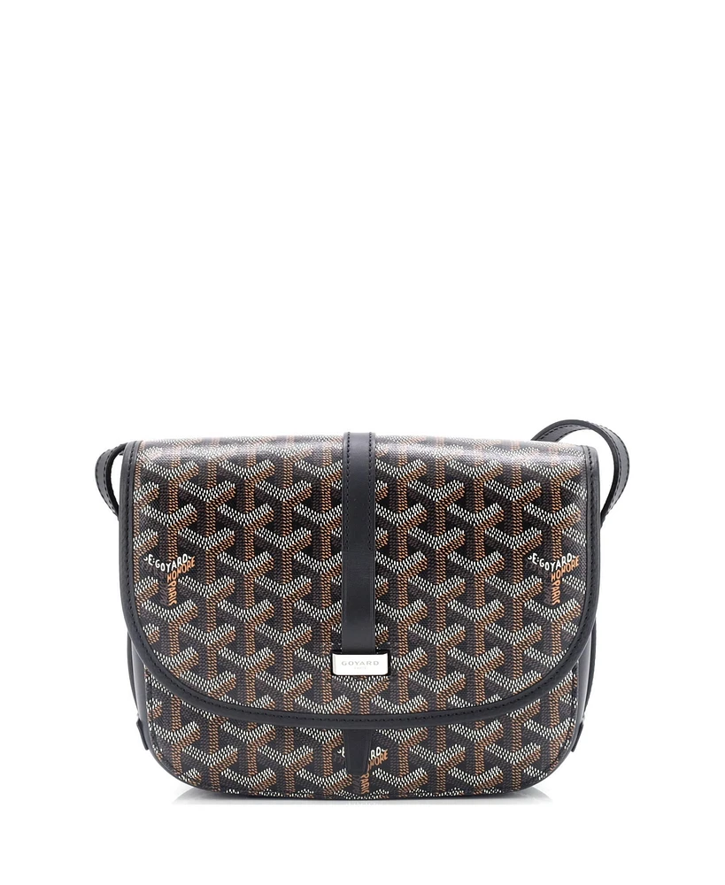 Pre-Owned Goyard Pm Belvedere Ii Messenger Bag Coated Canvas