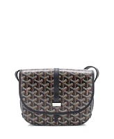 Pre-Owned Goyard Pm Belvedere Ii Messenger Bag Coated Canvas