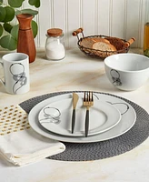 Tabletops Unlimited Jacqueline 16-Pc. Dinnerware Set, Service for 4