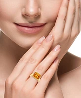 Effy Citrine Ring (5-5/8 ct. t.w.) in 14k Gold over Silver