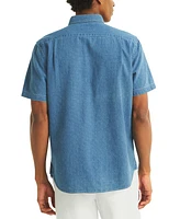 Nautica Men's Chambray Short-Sleeve Shirt