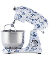 Laura Ashley Floral-Print 6L 6-Speed Die-Cast Stand Mixer
