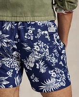 Polo Ralph Lauren Men's 5.75-Inch Traveler Bear Swim Trunks