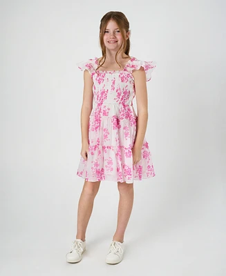 Rare Editions Big Girls Floral Dress