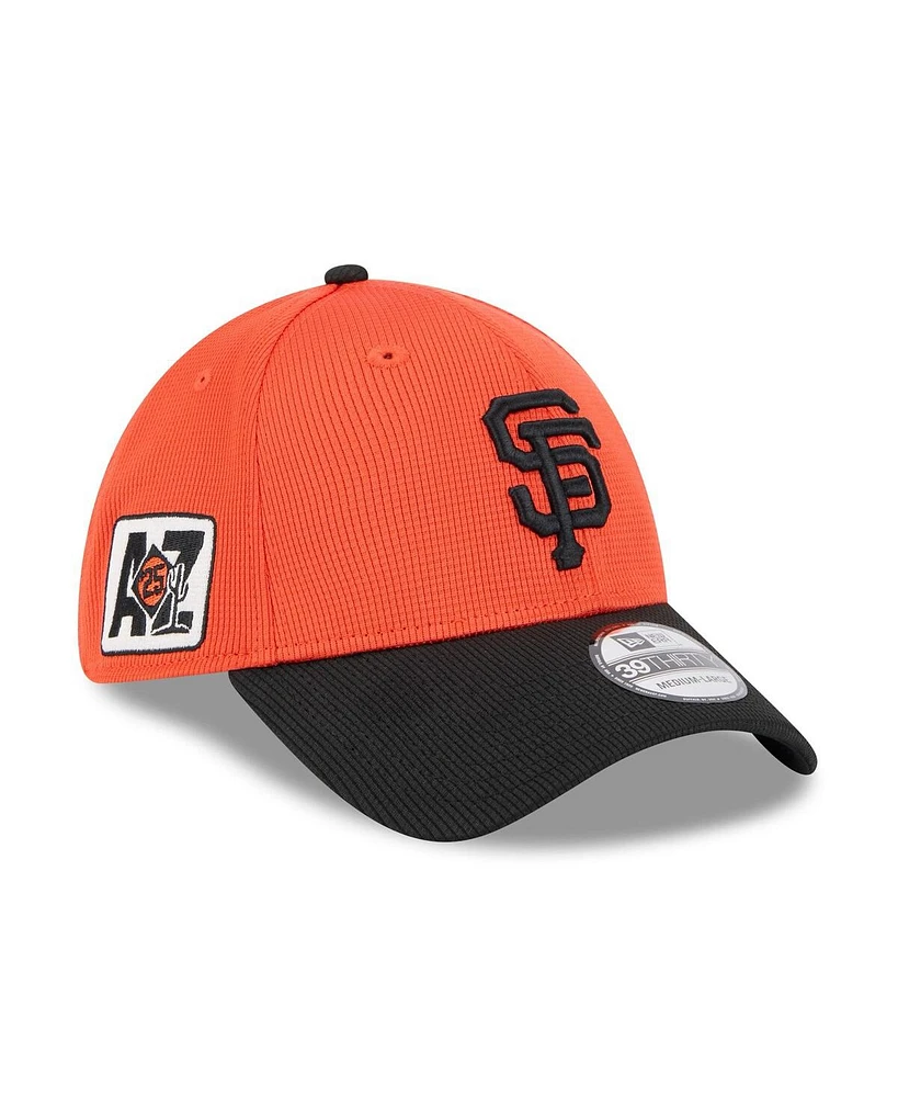 New Era Men's Orange San Francisco Giants 2025 Spring Training 39THIRTY Flex Hat