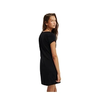 Cotton On Women's Square Neck Bella Mini Dress