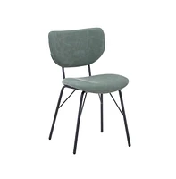 Jofran Modern Split-Back Upholstered Dining Chair (Set of 2)