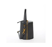 Susu Black Purse Leather Bucket Bag Small Crossbody Purse Women's Handbag