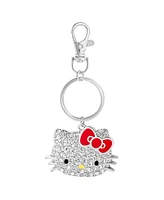 Hello Kitty Crystal Necklace & Keychain Gift Set