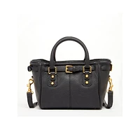 Susu The Emma Leather Satchel Bag Black