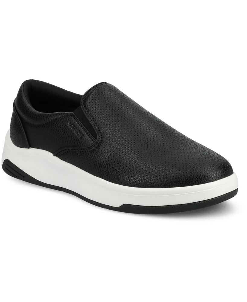 Vance Co. Men's Townes Comfort Perforated Flexible Slip-on Sneaker
