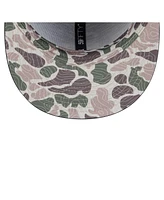 New Era Men's Black Philadelphia 76ers Camo Print Uv 59FIFTY Fitted Hat
