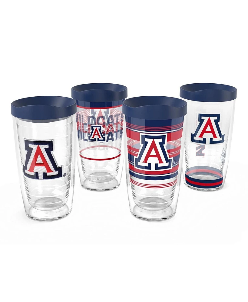 Tervis Arizona Wildcats 16oz. Classic Tumbler, Set of 4