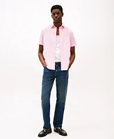 Tommy Hilfiger Men's Short Sleeve Flex Poplin Regular Fit Shirt