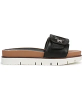 Sam and Libby Women's Andi Buckle Platform Footbed Sandals