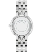 Movado Women's Museum Classic Swiss Quartz Stainless-Steel Watch, 29.5mm