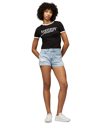 Tommy Jeans Women's Hot Pant Denim Shorts