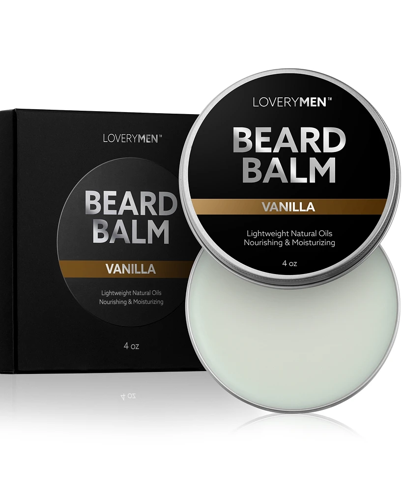 Lovery LoveryMen Vanilla Beard Balm, 4 oz.