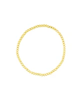 Adornia Gold Stretch Ball Bracelet Set