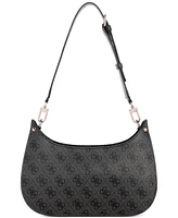 Guess Meridian Monogram Small Top Zip Shoulder Bag