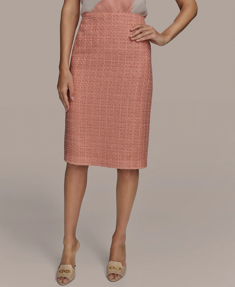 Donna Karan New York Women's Tweed Pencil Skirt
