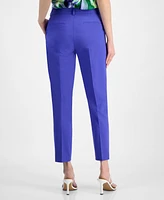 Tahari Asl Women's Mid-Rise Ankle Pants, Petite & Regular Sizes