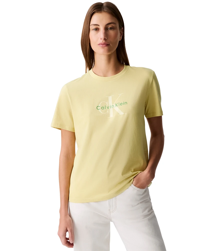 Calvin Klein Jeans Women's Brand Monogram T-Shirt