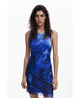 Desigual Women's Draped short dress