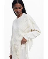 Desigual Women's Fringe sweatshirt