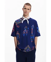 Desigual Men's Ethnic print T-shirt