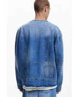 Desigual Men's Patchwork denim jacket