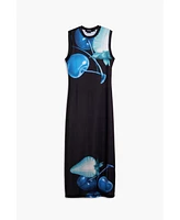 Desigual Women's Fitted cherry dress