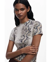 Desigual Women's Animal print T-shirt