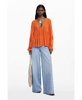Desigual Women's Layered blouse