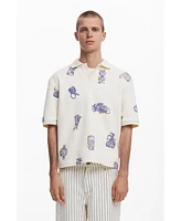 Desigual Men's Vertical striped pants