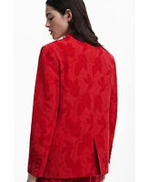 Desigual Women's Contrast blazer